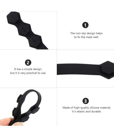 Gatuida 20 STK Mask Hook Buckle - Adjustable Ear Extender for Face Covers | Silica Gel Ear Protection & Holder - Buy Online on SooperMarket.com