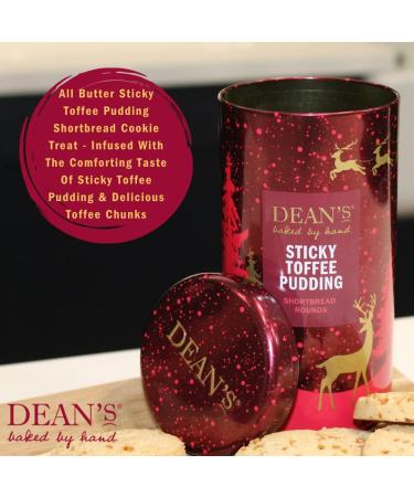 Dean's Sticky Toffee Pudding Shortbread Rounds 150g - Buy Online on SooperMarket.com