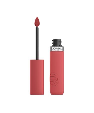 L'Or al Paris Liquid Lipstick Intense Colour Longwear Matte Formula with Hyaluronic Acid Transfer- and Smudge-Resistant Infallible Matte Resistance Shade: 230 Shopping Spree