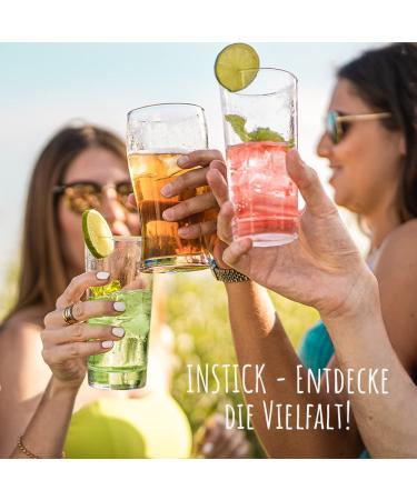 Intick Sugar-Free Instant Mango Drink | 18L Vegan Powder | Low-Calorie & Vitamin C Flavored - Buy Online on SooperMarket.com