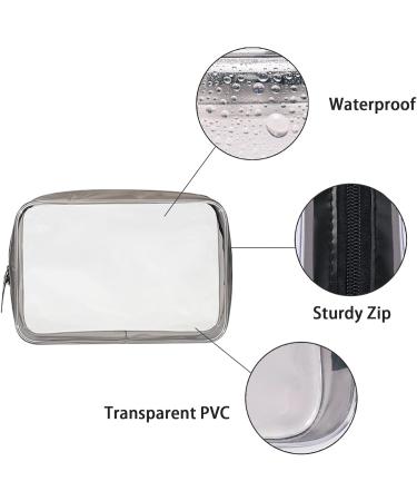 Keyri Cultural Bags: 5-Piece Transparent Travel Bottle Set (100ml) for Liquids - Ideal for International Travel - Buy Online on SooperMarket.com