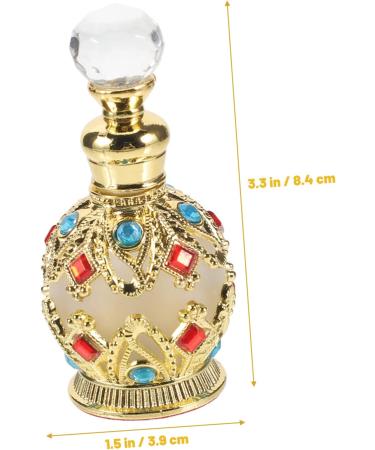 Buy Kisangel Vintage Refillable Perfume Bottle - Travel Size Mini Spray & Essential Oil Holder - Portable Glass Fragrance Jar - Buy Online on SooperMarket.com