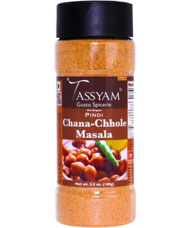 Tassyam PAN Indian Essentials Spice Combo 700 grams Dispensers | Since 1940 | Sambhar Pav Bhaji Garam Masala Rajma Chaat Masala Chhole Kachaloo Chaat | Incredible Value - Buy Online on SooperMarket.com