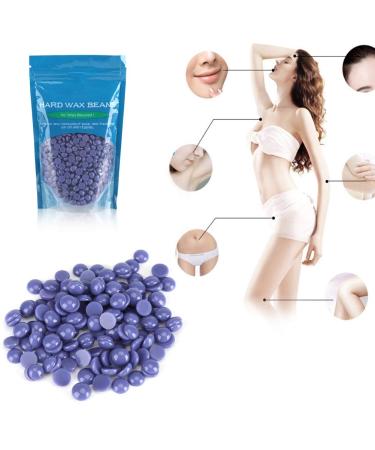 100g Lavender Wax Beads for Hair Removal | Hot Hard Wax Beans for Bikini Legs & Face | Body Depilation Beads - Buy Online on SooperMarket.com