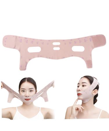 Double Chin Reducer V Line Lifting Mask High-Elastic Double Chin Strap Face Slimming Breathable Chin Strap Depuffing Reusable Face Sculpting Sleep Mask For Men Women Upgrade Style