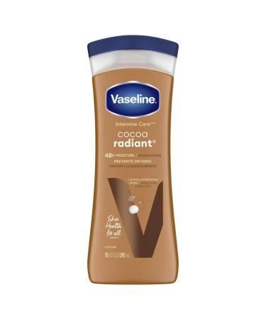 Vaseline Intensive Care Lotion Cocoa Radiant 10 Ounce (Pack of 6)