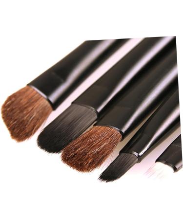 Healeved 5pcs Eyeshadow Brush with Case Eyeshadow Brush Kit Liner Brush for Eyes Blackriflecoffee - Buy Online on SooperMarket.com