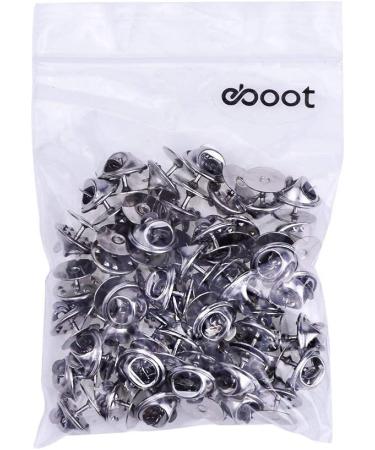 eBoot 25-Piece Tie Tacks Blank Pins with Clutch Back - Create Your Own Custom Accessories - Buy Online on SooperMarket.com