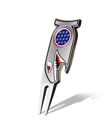 Craftsman Golf Shark Cool 4-in-1 Golf Divot Repair Tool Also Bottle Opener