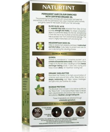 Naturtint 5GC Deep Cinnamon Chestnut Hair Colour - Ammonia-Free, Long-Lasting, Grey Coverage - Buy Online on SooperMarket.com