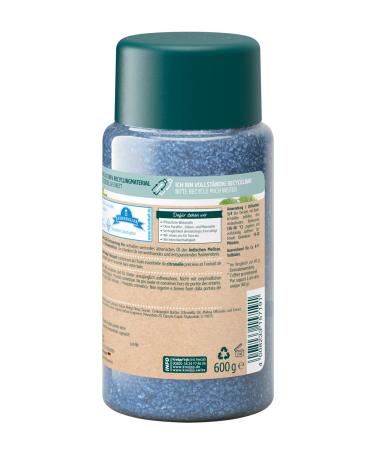 Kneipp Relaxing Bathing Crystals - 600g Pure Deep Salt & Indian Lemon Balm Essential Oil - Harmonizing Spa Experience - Buy Online on SooperMarket.com