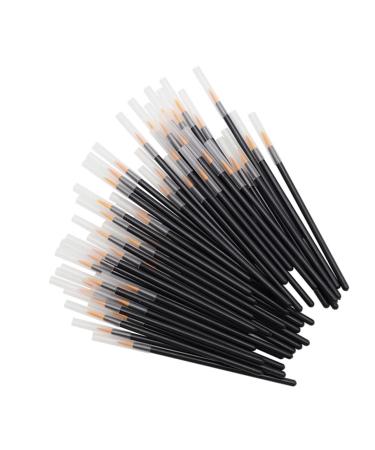Baluue 50pcs Liner Brush for Eyes Eye Liner Tools Black Eyeliner Brush Applicator Eye Liner Wands