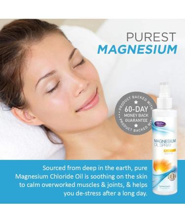Life-flo Magnesium Oil Spray with Vitamin D3 - 8 fl oz | Natural Muscle Relief & Wellness - Buy Online on SooperMarket.com