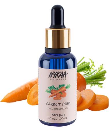 Nykaa Naturals 100 Percent Pure Cold Pressed - Carrot Seed For Women 1 oz Oil - Buy Online on SooperMarket.com