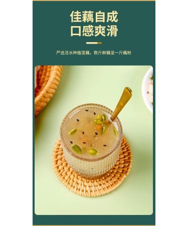 Fruit Nut Granule Lotus Root Powder Soup 500g/can Brewed Nut Lotus Root Powder Soup Nutritious Breakfast Substitute Porridge Delicious and Convenient Lotus Root Soup (3 can) - Buy Online on SooperMarket.com