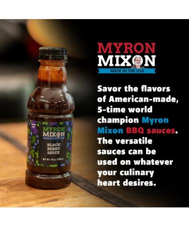 Myron Mixon BBQ Sauce - Champion Pitmaster Recipe | Gluten-Free & MSG-Free | 18 Oz Bottle - Buy Online on SooperMarket.com
