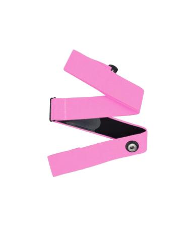Heart Rate Monitor Chest Strap Replacement Compatible with Polar H10 H9 H7 Wahoo Tickr Alatech Suunto Garmin Dual Pink