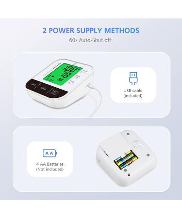 Comfier Arm Blood Pressure Monitor with Irregular Heartbeat Detection - Large LCD Display, Voice Broadcast, Dual User Modes - Home BP Tester with Carry Case - Buy Online on SooperMarket.com