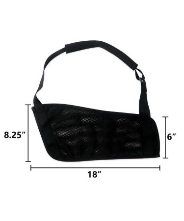 Arm Sling - Comfortable Shoulder Immobilizer Arm Support | Shoulder Immobilizer Lightweight Cuff Sling Arm Splint For Men And Women Left And Right Arm - Buy Online on SooperMarket.com