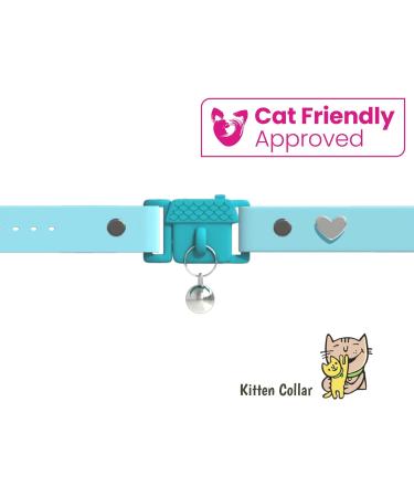 Kittyrama Cat & Kitten Neck Bands - Breakaway Hypoallergenic & Comfortable | As Seen in Vogue | Veterinarian Approved - Shop Now! - Buy Online on SooperMarket.com