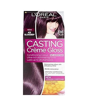 L'Or al Paris Casting Creme Gloss 316 Plum 240 g