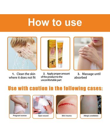 LONGLUAN Youth Bee Venom Anti-Itch Psoriasis Treatment Cream - 2Pcs Set | Soothing & Moisturizing Formula for All Skin Types - Buy Online on SooperMarket.com
