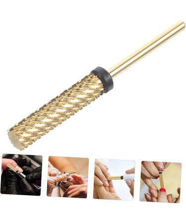 minkissy Drills Cuticle Drill Bits Manicure Supplies Acrylic Drill Bits Nail Tungsten Steel Accessories 0.56x0.56x5.05cm As Shown2 - Buy Online on SooperMarket.com