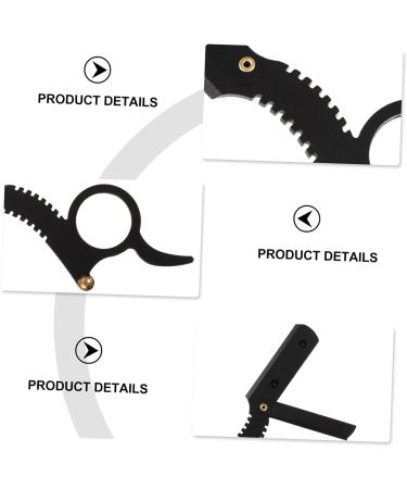 Beavorty Ergonomic Barber Razor & Hair Trimmer - Rustproof Steel Hairdresser Tools for Precise Grooming - Manual & Electric Options Available - Buy Online on SooperMarket.com