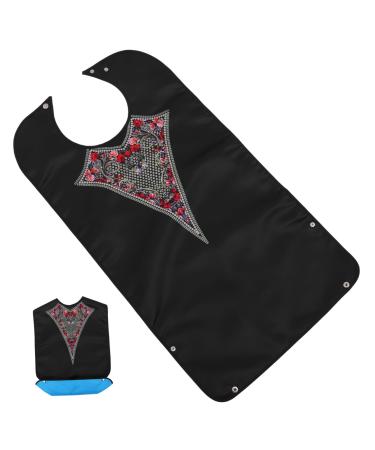 Elderly Bib Vintage Shirts Senior Bibs Men Bibs Dining Bibs Drooling Bibs Reusable Bib Bibs for Men1122 (Color : As Shown1 Size : 86X46CM) 86X46CM As Shown1