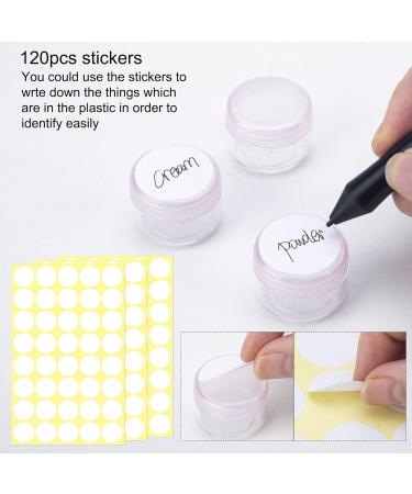 100 Pcs Mini Clear Cosmetic Bottles 5ml - Empty Screw Cap Containers for Lip Balm Lotion & Sample Sets - Ideal for Travel & DIY - Buy Online on SooperMarket.com