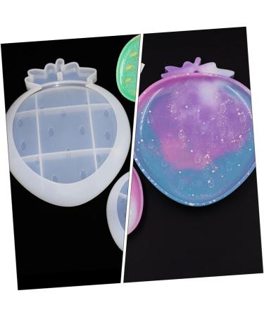 Hohopeti 1pc Strawberry Silicone Mold Folding Chairs Home Diy Mold White Epoxy Resin Household White 18.3X22CM - Buy Online on SooperMarket.com