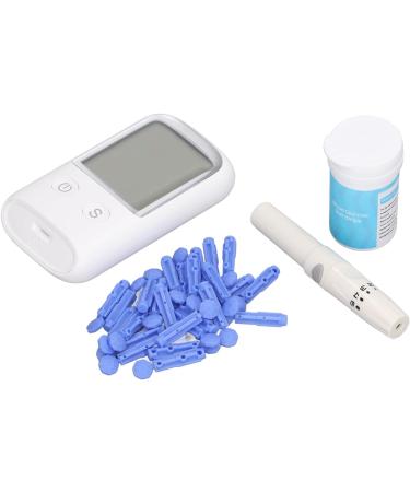 Blood Glucose Monitor Kit - Auto Coding, LCD Display, 25 Lancets, 25 Test Strips, 2 Manuals - Buy Online on SooperMarket.com