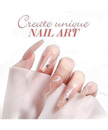 1/4pcs Nail Art Painting Pen Set - Quick Dry Acrylic Graffiti Pens for DIY Nail Beauty - 1mm Tip for Acrylic Natural & Gel Nails (4 Colors) - Buy Online on SooperMarket.com