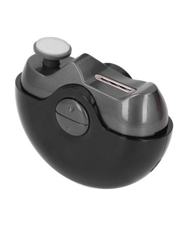 Electric Nail Clipper Portable Travel Automatic Nail Clipper for Seniors (Black)