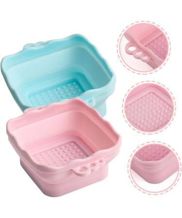Beavorty 8 Pcs Cleanser of Makeup Brush Portable Brush Silicone Brush Cleaner Makeup Silicone Makeup Brush Makeup Brush Scrubber Ladies Suits Miss Silica Gel Cleaning Supplies Foldable - Buy Online on SooperMarket.com