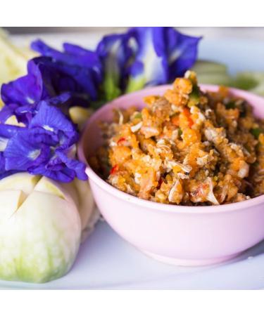 Buy POR KWAN Crab Paste - Authentic Thai Flavor (160g) - International Shipping Available - Buy Online on SooperMarket.com