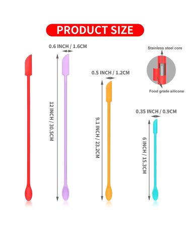 Multicolor Makeup Spatula Set - Last Drop Jar Scraper & Bottle Scraper Tool for Cosmetics - Buy Online on SooperMarket.com