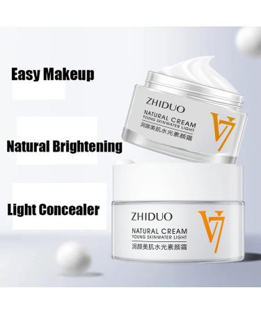 Zhiduo V7 Moisturizing Tone-up Cream: Deep Hydration Waterlight Makeup for All Skin Types - Buy Online on SooperMarket.com