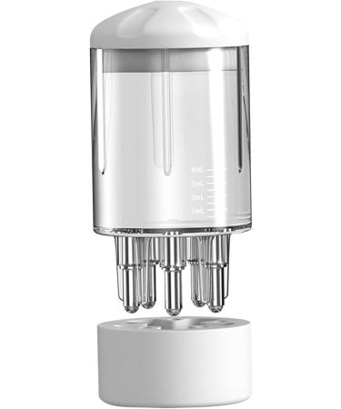 2 in 1 Hair Oil Applicator Bottle for Hair Growth - Scalp Oil Dispenser with Clear Scale & 5 Rebound Columns - Buy Online on SooperMarket.com