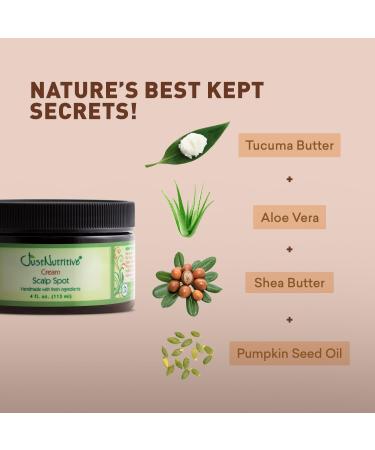 Bald Spot Hair Growth Cream | Scalp Treatment for Receding Hair | Just Nutritive | 4 Oz | Unisex Hair Restoration - Buy Online on SooperMarket.com