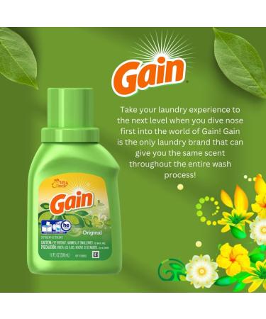 Buy Gain Liquid Detergent - Original Scent 10 Ounce | International Shipping Available - Buy Online on SooperMarket.com