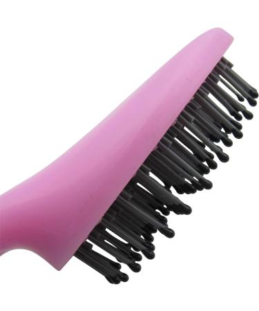 Secure Fix Direct Horse Mane and Tail Detangling Brush Pink (Pony Grooming Equine Equestrian) - Buy Online on SooperMarket.com