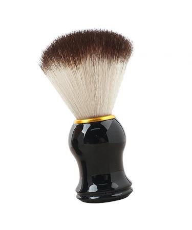 Colcolo men's rasier brush/shaving brush/portable professional gift for Father's Day slippery handle soft bristles soap brush for gold edge