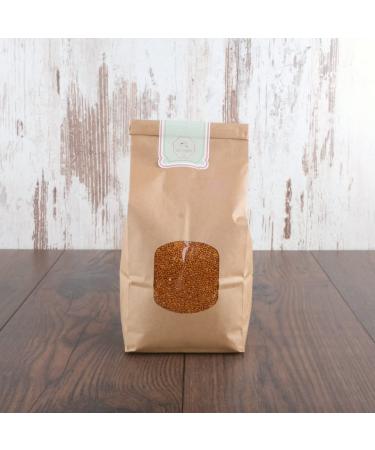s ssundclever.de Organic brown millet | Whole grain | 1.8 kg | from Germany | Wild millet | plastic-free and ecologically sustainable packaging