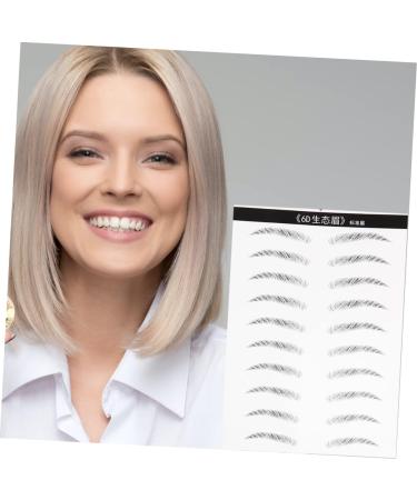 Beavorty 2 Pairs Makeup Stencil Makeup Stickers Eyebrow Stickers for Makeup Cosmetic Tool Miss Natural - Buy Online on SooperMarket.com