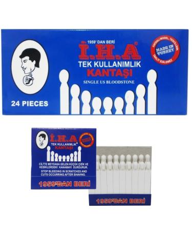 Hemostatic chopsticks - shaving pencil - Alaunstein matches - 24 packs - 480 pieces ideal for professional salons stops bleeding