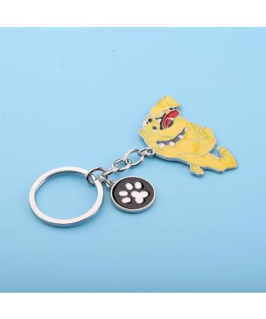 Ensianth Dog Keychain | Perfect Gifts for Dog Lovers | Puppy Paw Print Keyring for Dog Owners | Ideal Present for Dog Moms & Dads - Buy Online on SooperMarket.com