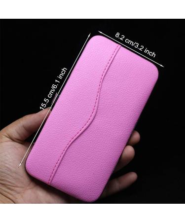 NUOMI Tweezers Storage Case - White PU Rectangle Box for Makeup Tools | Organize Eyelash Curler, Extension Tweezers, Scissors, Grooming Tools - Buy Online on SooperMarket.com