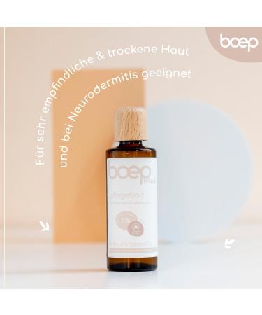 Boep Med Care Bath Oil - Vegan Soothing Oil for Sensitive Skin & Neurodermatitis | Doctor-Developed Natural Cosmetics (125ml) - Buy Online on SooperMarket.com