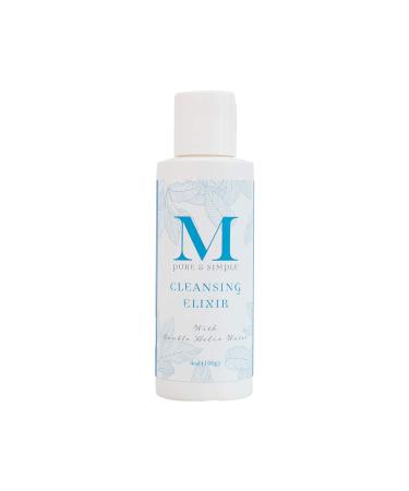Martine: Pure & Simple All Natural Face Wash for Acne Treatment and Dark Spots Helps Reduce Wrinkles and Inflammation Facial Cleanser with Double Helix Water (4 oz)